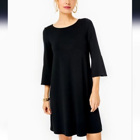 Lilly Pulitzer Dresses & Skirts - Lilly Pulitzer Ophelia Dress in Black Size Extra Small